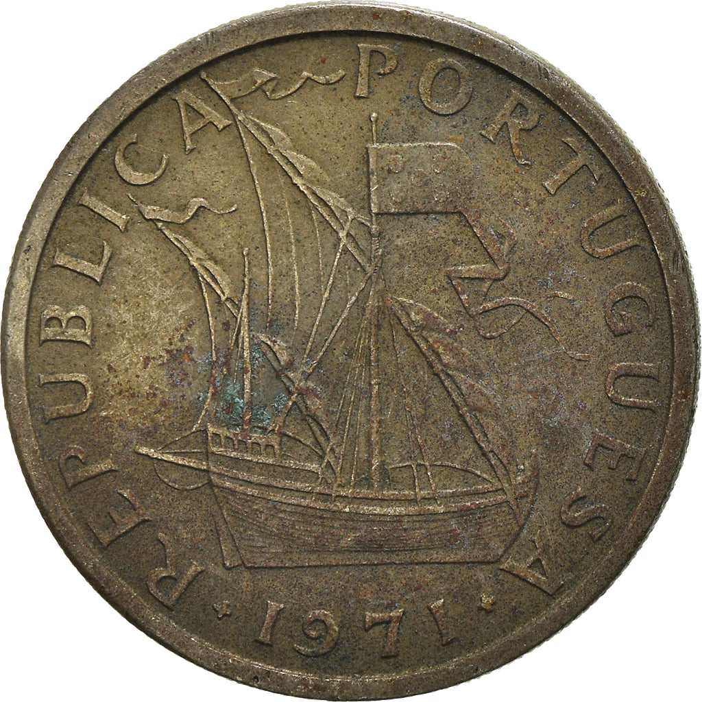 Moeda, Portugal, 5 Escudos, 1971
