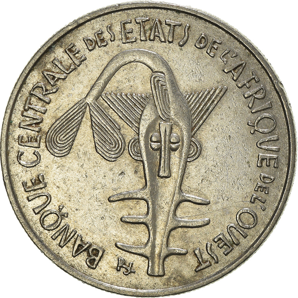 Moeda, Estados da África Ocidental, 100 Francs, 1980