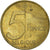 Moeda, Bélgica, 5 Francs, 5 Frank, 1998