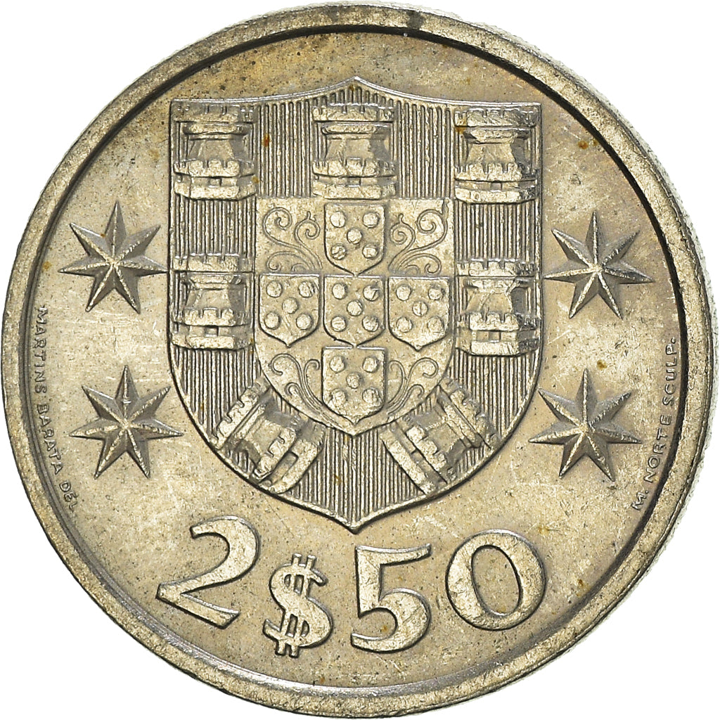 Moeda, Portugal, 2-1/2 Escudos, 1985