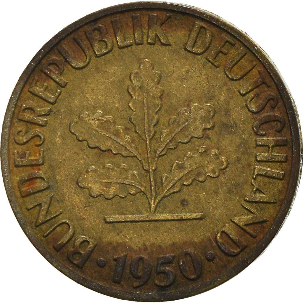 Monnaie, République fédérale allemande, 5 Pfennig, 1950
