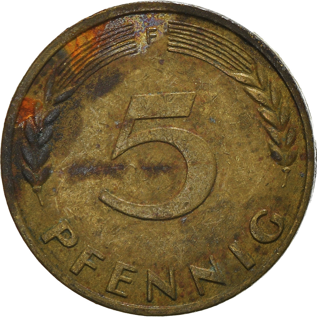 Monnaie, République fédérale allemande, 5 Pfennig, 1950