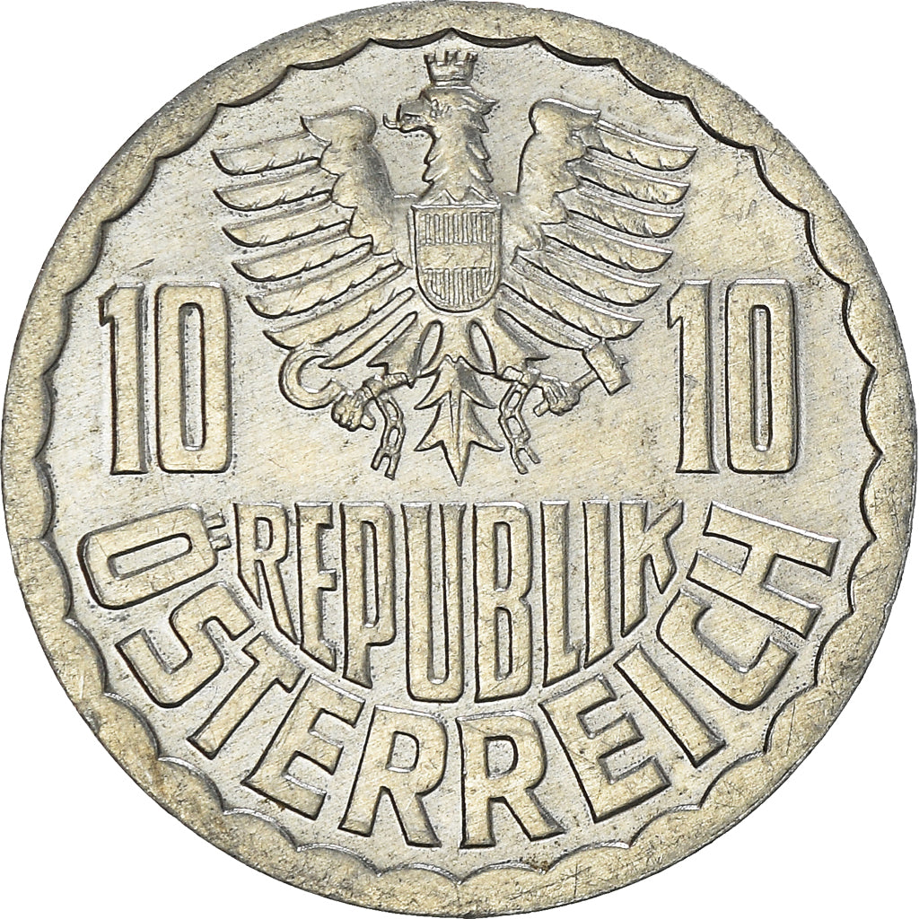 Coin, Austria, 10 Groschen, 1986