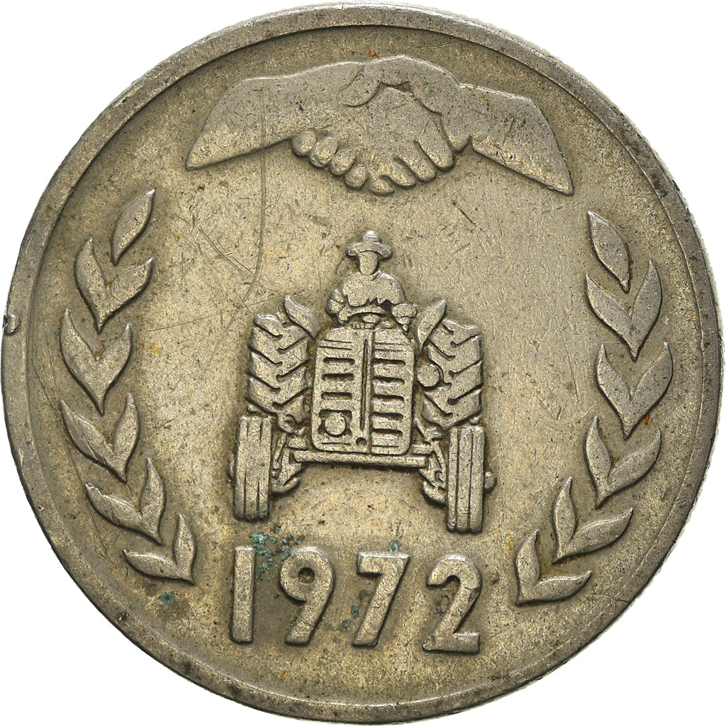 Monnaie, Algérie, Dinar, 1972