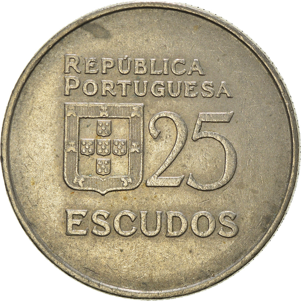 Moeda, Portugal, 25 Escudos, 1982