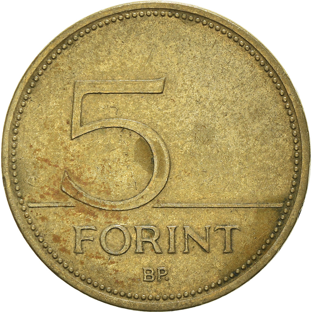 Monnaie, Hongrie, 5 Forint, 1993