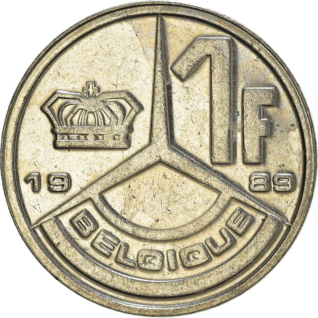 Munten, België, Franc, 1989