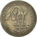 Coin, West African States, 50 Francs, 1975
