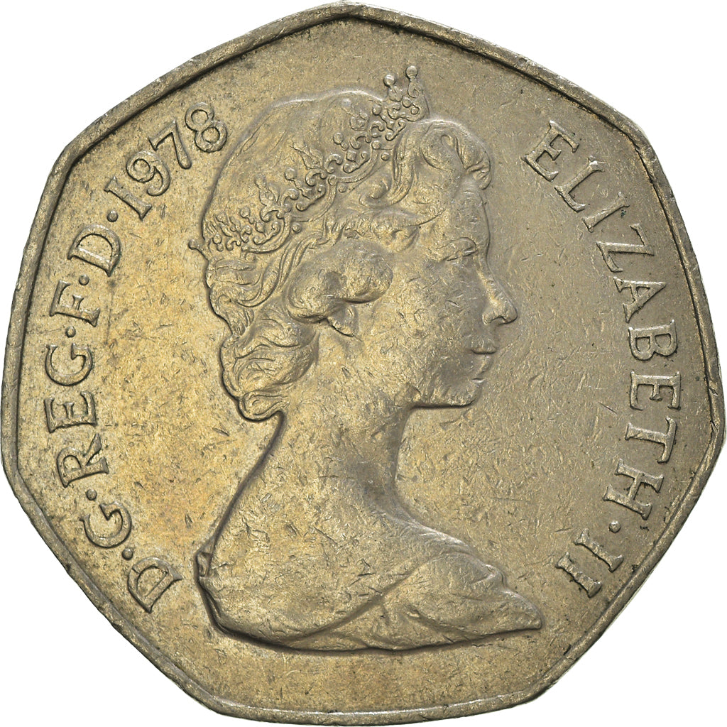 Coin, Great Britain, 50 New Pence, 1978