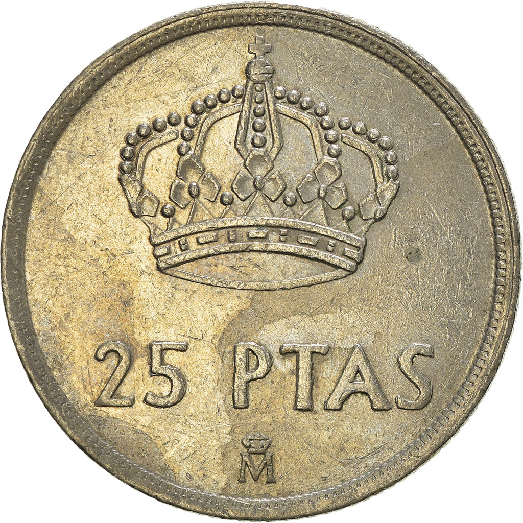 Moneta, Spagna, 25 Pesetas, 1982