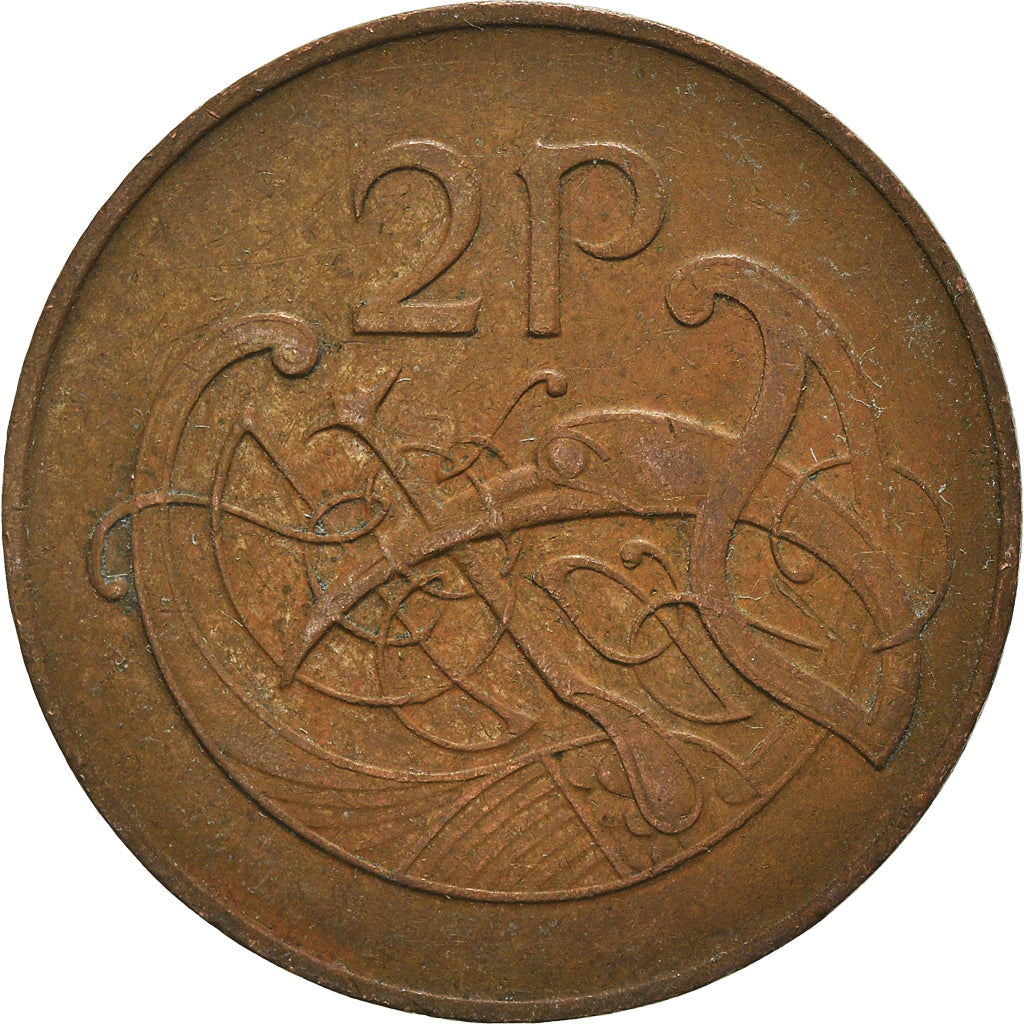 Coin, IRELAND REPUBLIC, 2 Pence, 1979