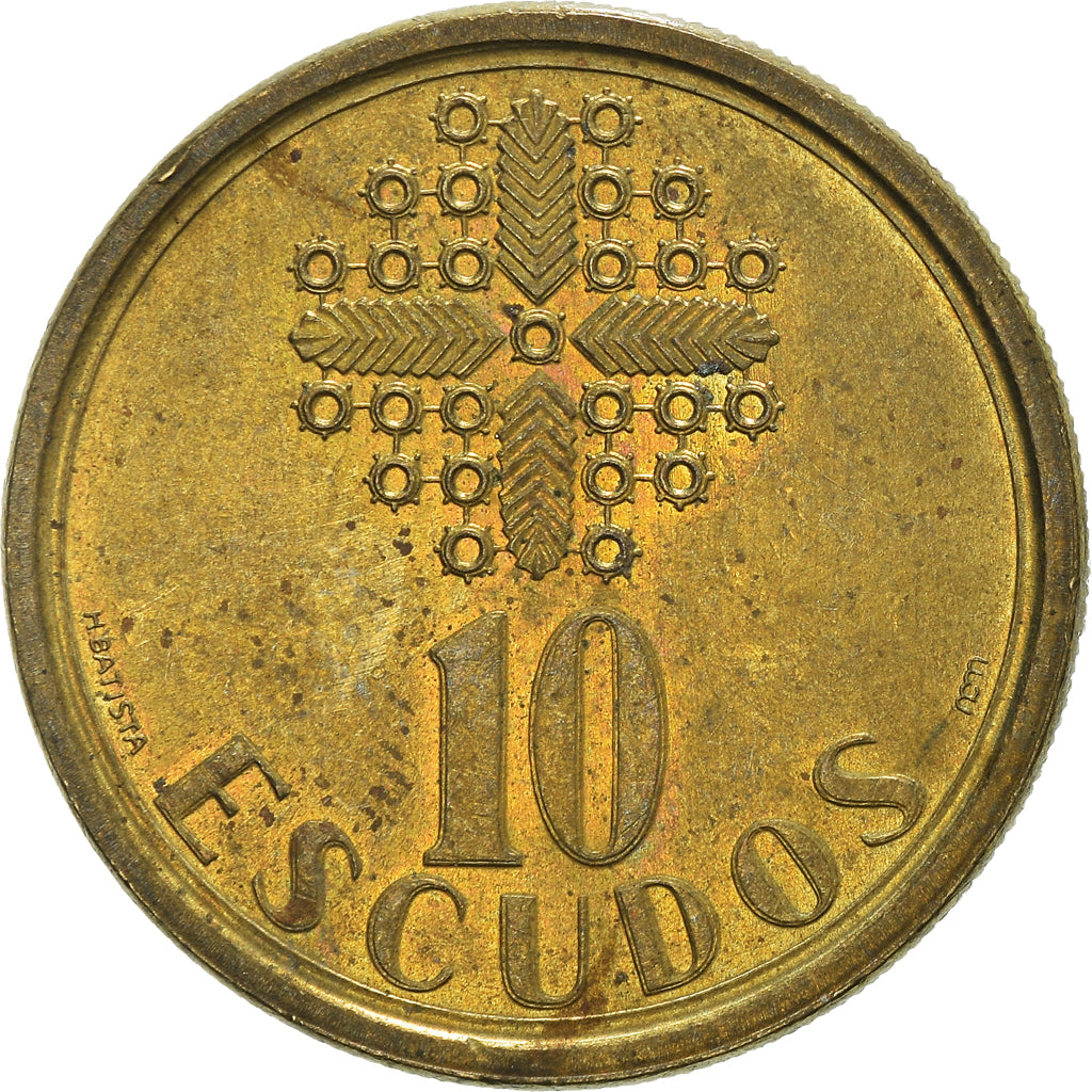 Moeda, Portugal, 10 Escudos, 1986
