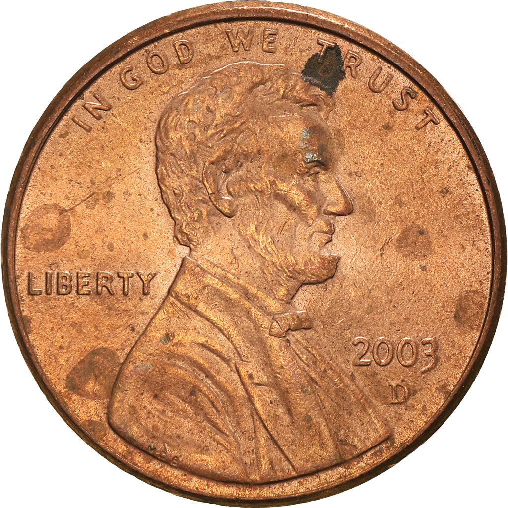 Coin, United States, Cent, 2003