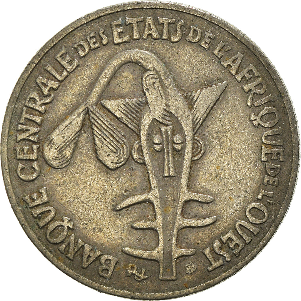Moeda, Estados da África Ocidental, 50 Francs, 1978
