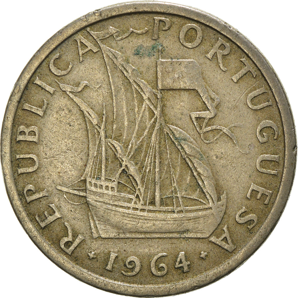 Moeda, Portugal, 5 Escudos, 1964