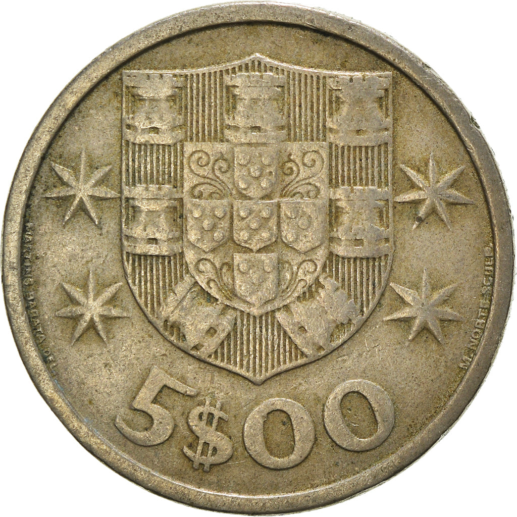 Moeda, Portugal, 5 Escudos, 1964