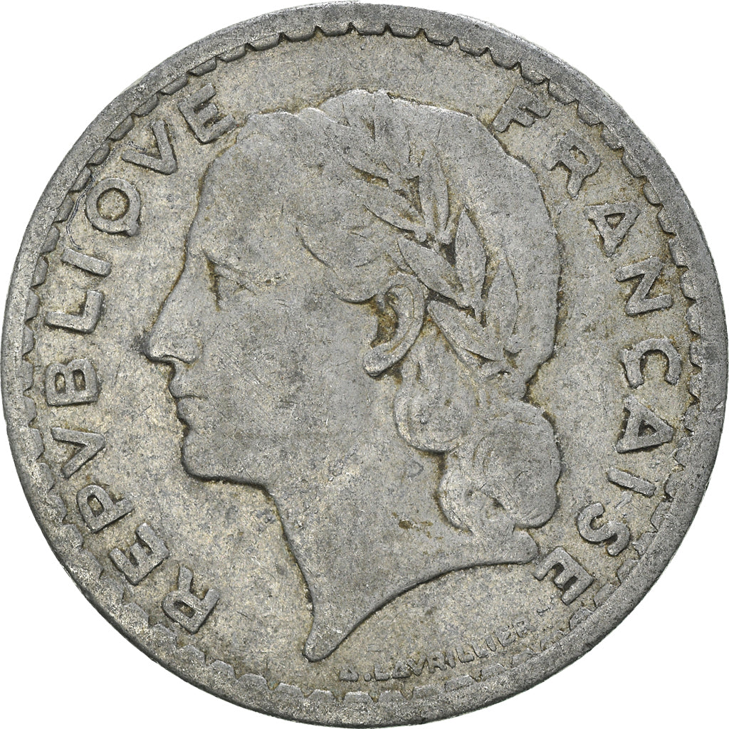 Moneda, Francia, 5 Francs, 1949