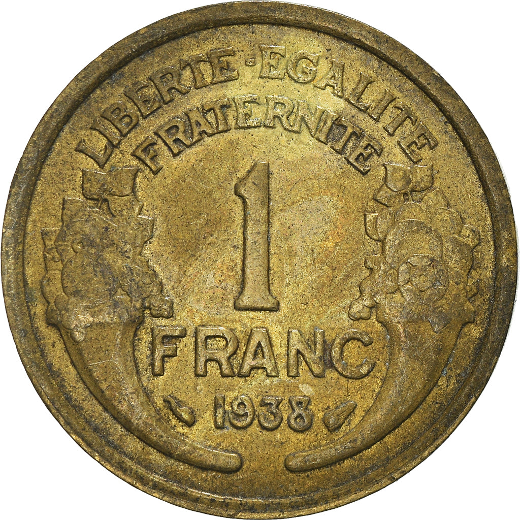 Moneta, Francia, Franc, 1938