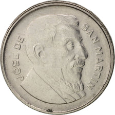 Argentina, 10 Centavos, 1956, AU(50-53), Nickel Clad Steel, KM:51