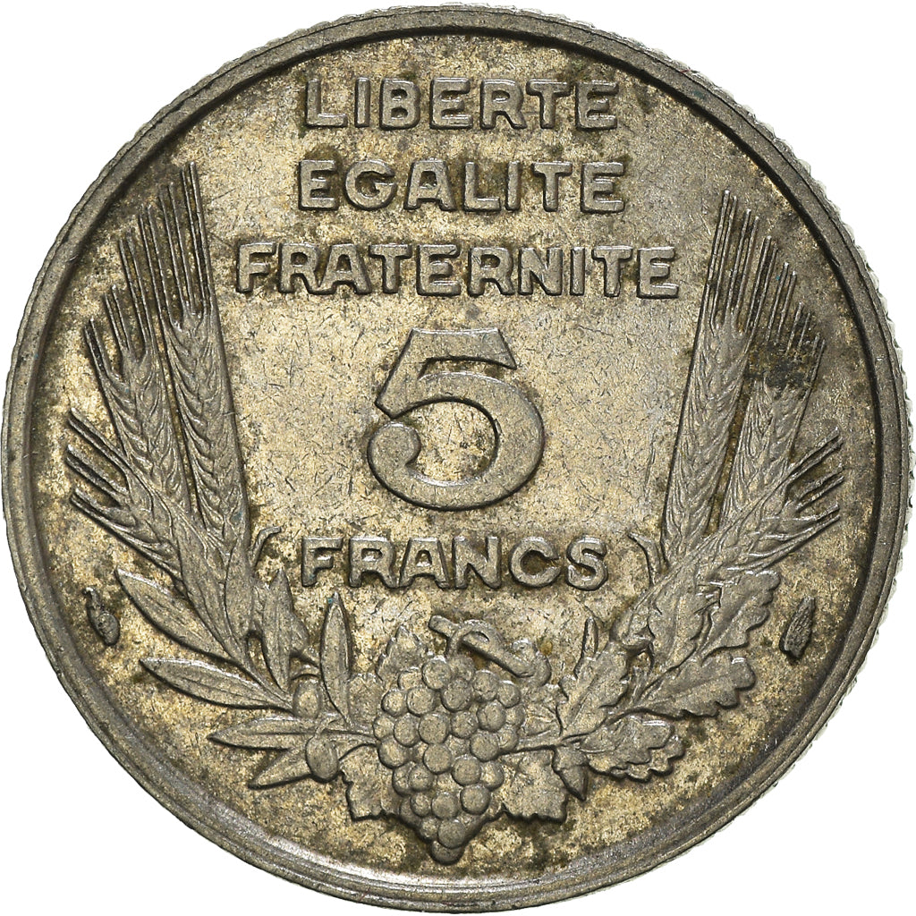 Monnaie, France, 5 Francs, 1933