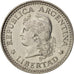 Argentina, 10 Centavos, 1957, AU(55-58), Nickel Clad Steel, KM:54