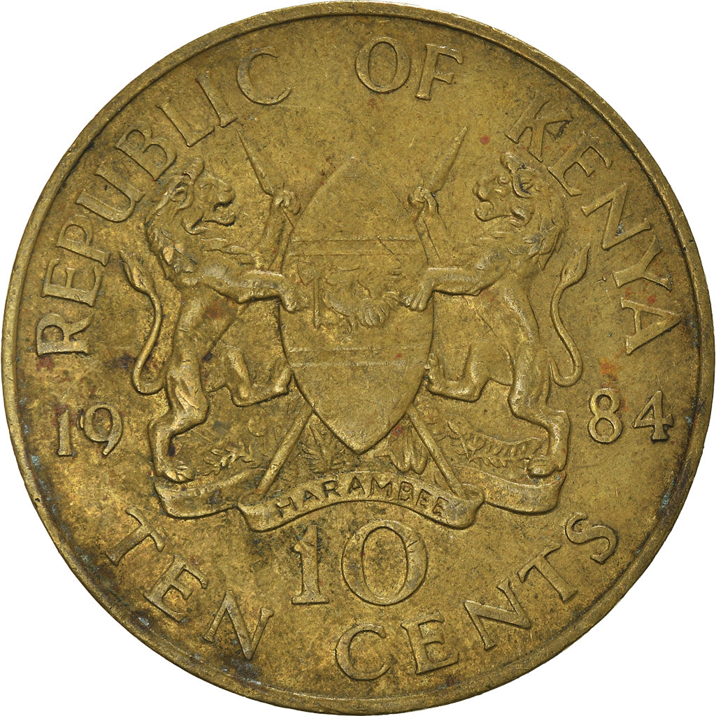 Munten, Kenia, 10 Cents
