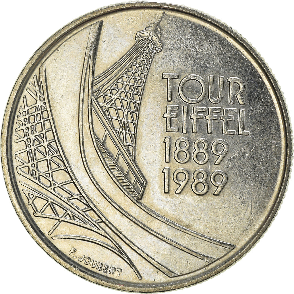 Monnaie, France, 5 Francs, 1989
