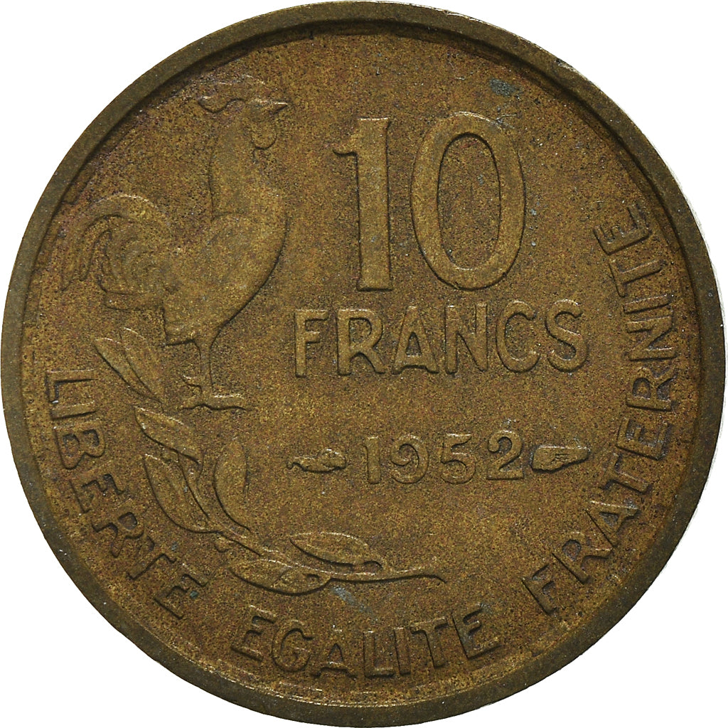 Munten, Frankrijk, 10 Francs, 1952