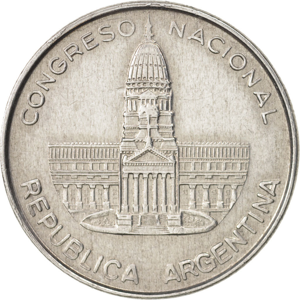 Argentinien, Peso, 1984, EF(40-45), Aluminium, KM:91