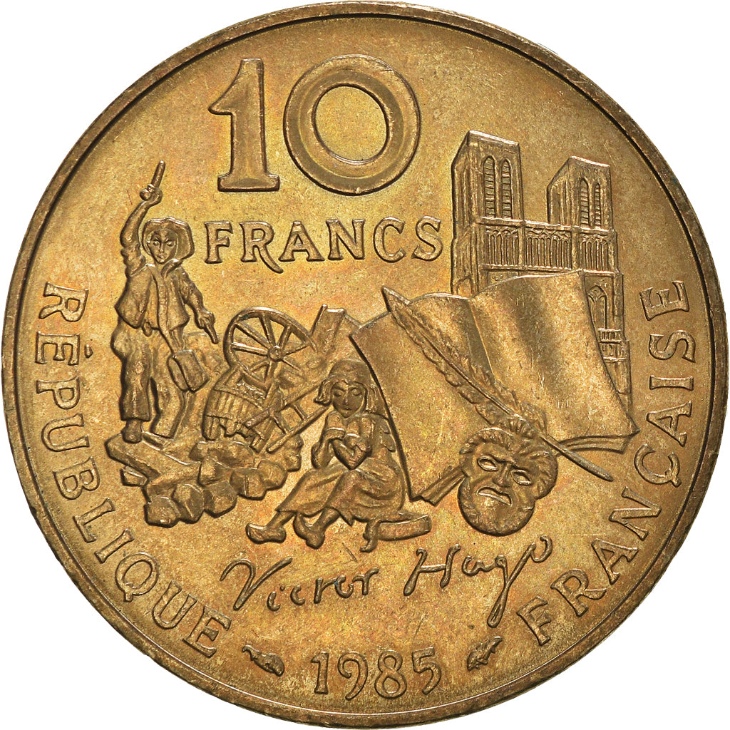 Munten, Frankrijk, 10 Francs, 1985