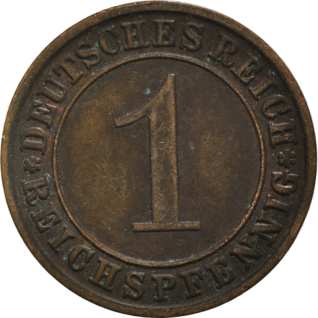 Moneta, NIEMCY, REP. WEIMARSKA, Reichspfennig, 1933