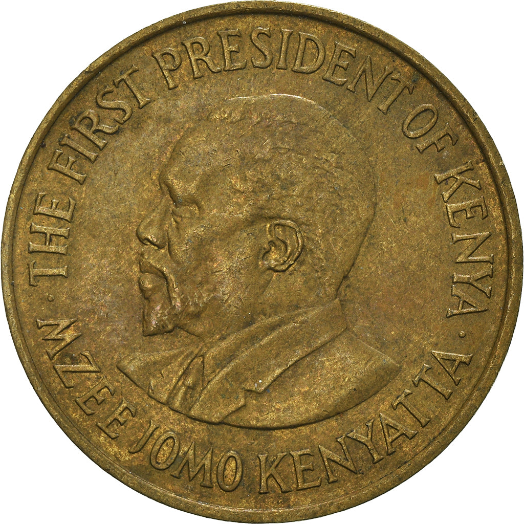Moeda, Quénia, 5 Cents, 1975