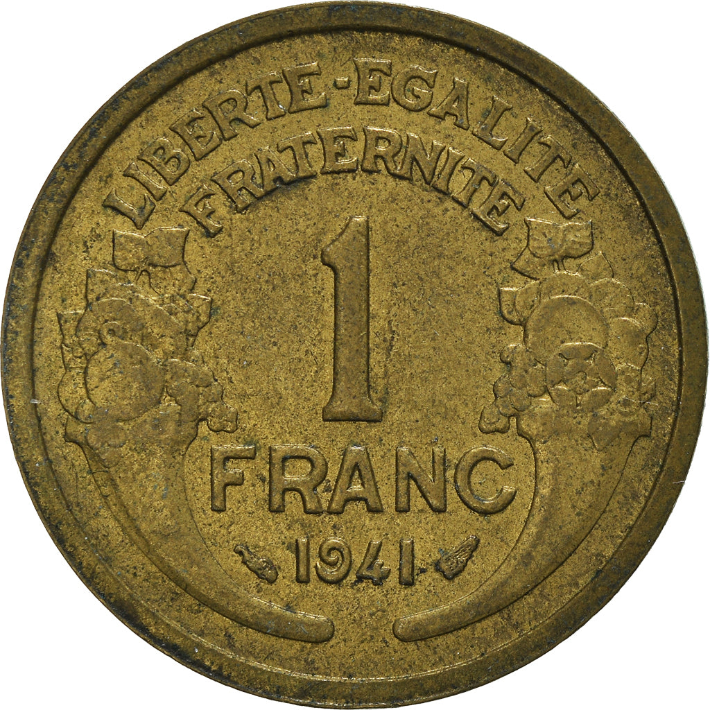 Monnaie, France, Franc, 1941