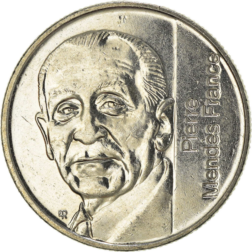 Monnaie, France, 5 Francs, 1992