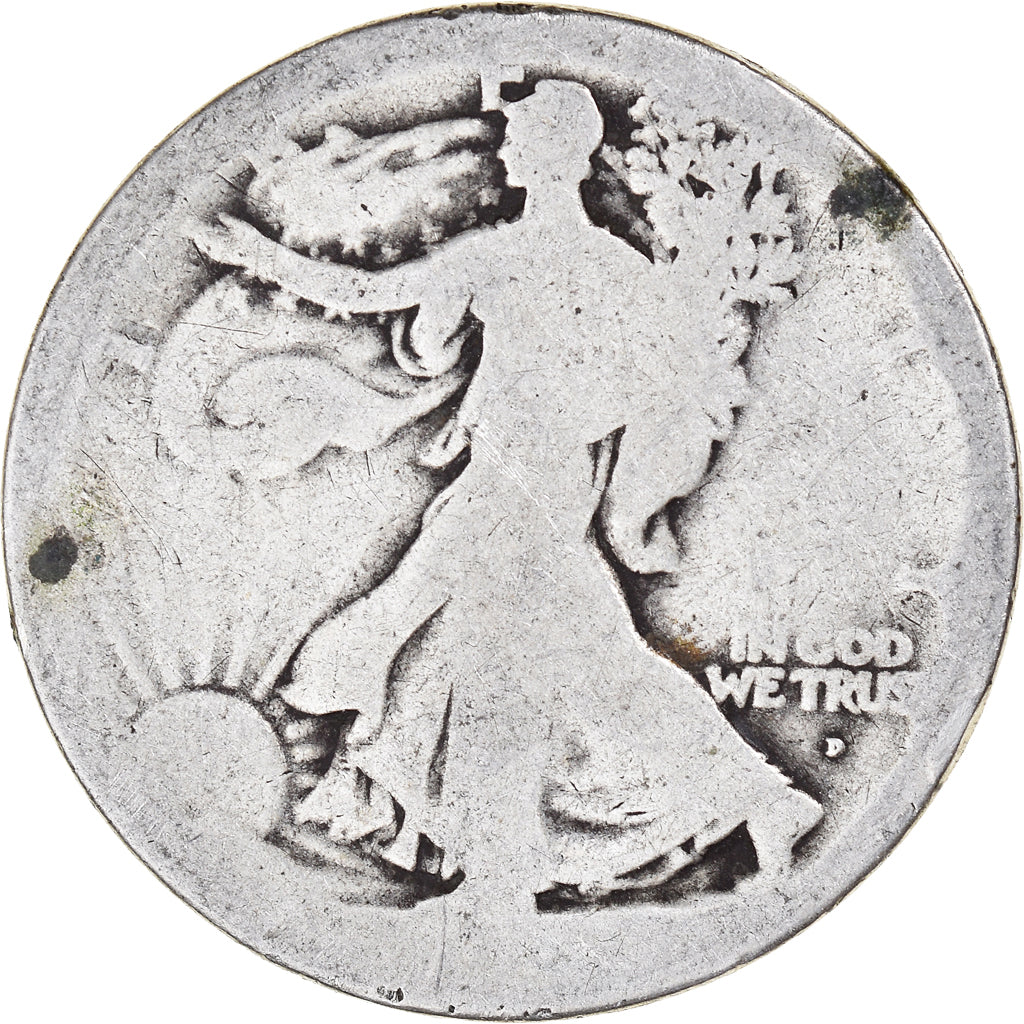 Münze, Vereinigte Staaten, Liberty Walking, Half Dollar, Unknown, Denver, SGE