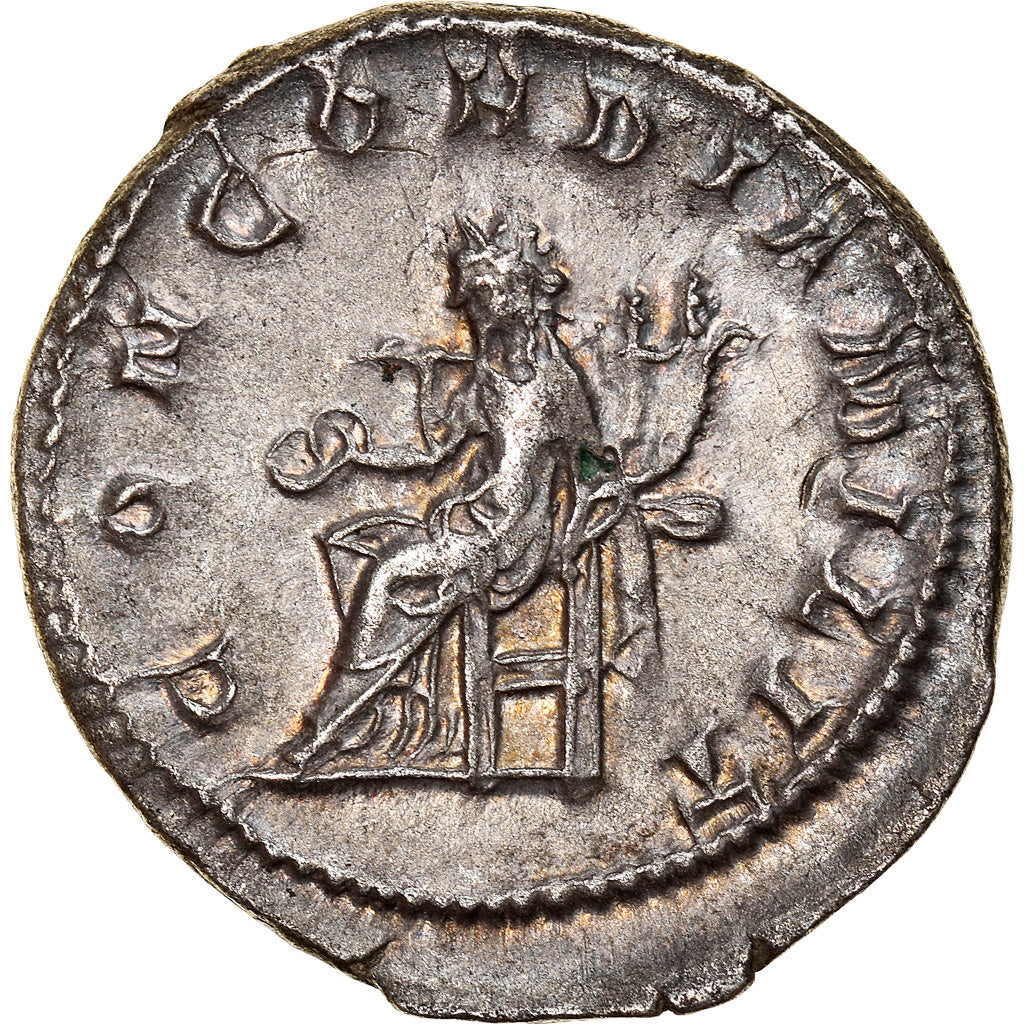 Coin, Gordian III, Antoninianus, 240, Rome, AU(50-53), Billon, RIC:65