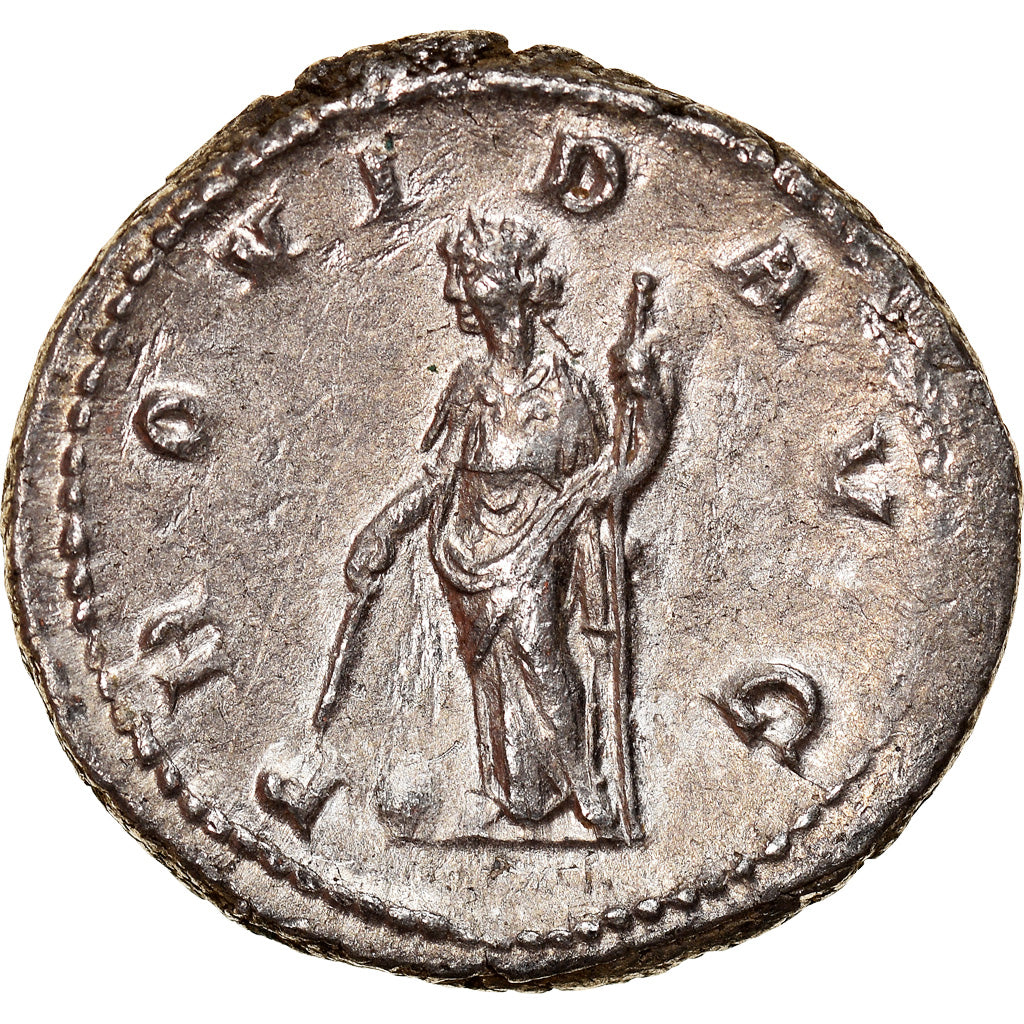 Coin, Gordian III, Antoninianus, 244, Roma, AU(50-53), Billon, RIC:148