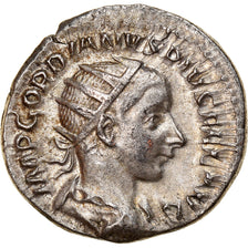 Coin, Gordian III, Antoninianus, 240, Rome, AU(50-53), Billon, RIC:63
