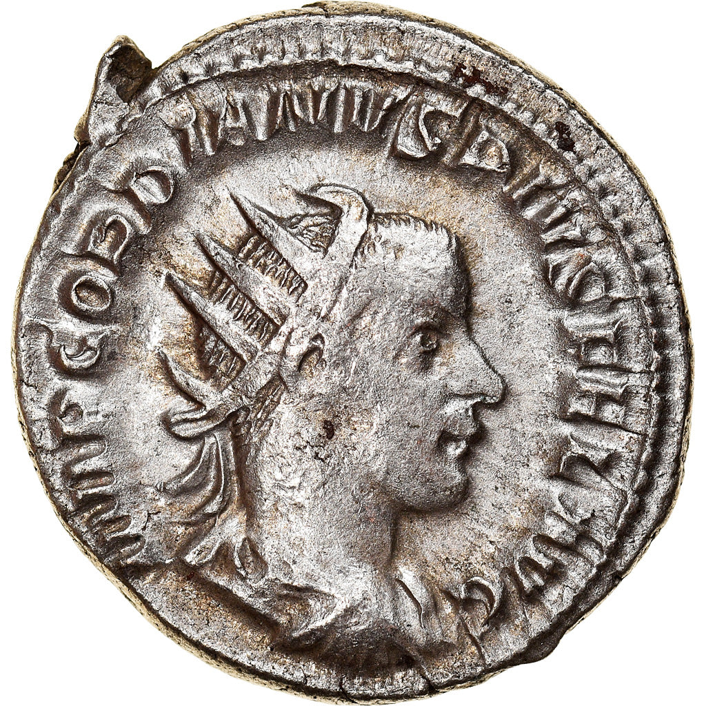 Munten, Gordiaans III, Antoninianus, 243, Roma, ZF+, Billon, RIC:153