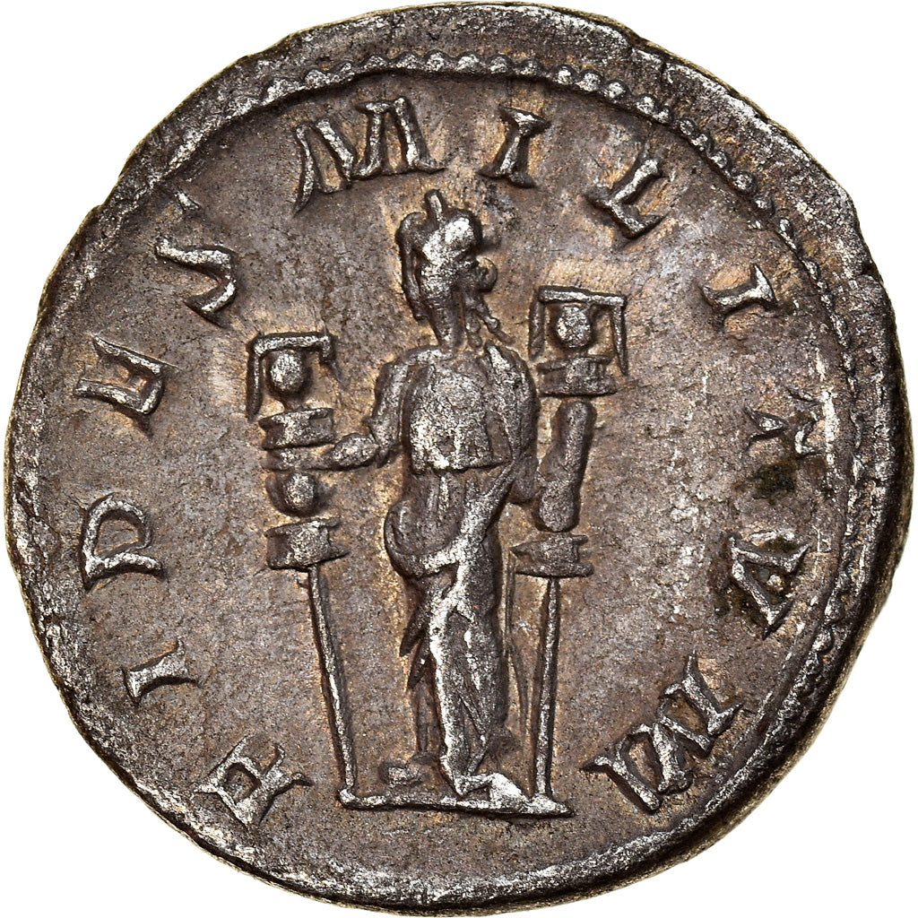 Moeda, Gordian III, Antoninianus, 242-244, Antioch, AU(50-53), Lingote, RIC:209
