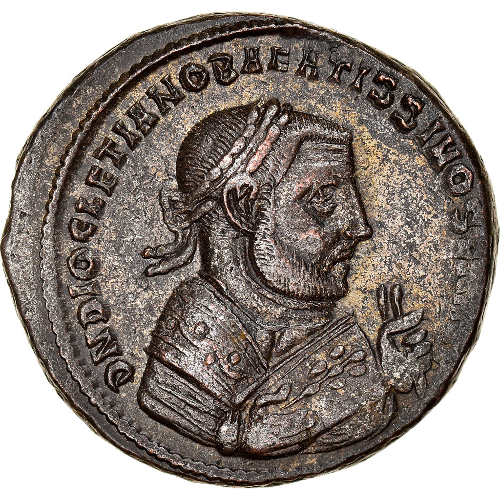 Münze, Diocletian, Follis, 305-306, Serdica, SS+, Bronze, RIC:14a