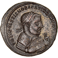 Münze, Diocletian, Follis, 305-306, Serdica, SS+, Bronze, RIC:14a