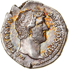 Munten, Hadrius, Denarius, Roma, ZF+, Zilver, RIC:257