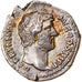 Moneta, Hadrian, Denarius, Roma, BB+, Argento, RIC:257