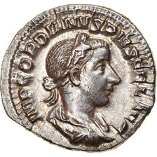 Coin, Gordian III, Denarius, 241, Roma, MS(60-62), Silver, Cohen:186