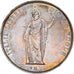 Coin, ITALIAN STATES, LOMBARDY-VENETIA, 5 Lire, 1848, Milan, AU(50-53), Silver