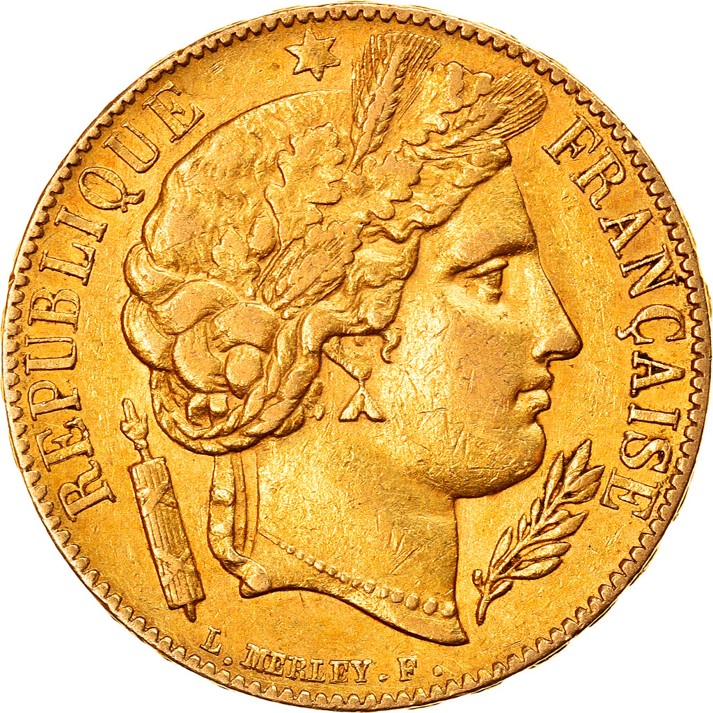 Moeda, França, Cérès, 20 Francs, 1851, Paris, EF(40-45), Dourado, KM:762