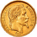 Münze, Frankreich, Napoleon III, 20 Francs, 1861, Paris, SS+, Gold, KM:801.1