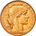 Moneda, Francia, Marianne, 20 Francs, 1901, Paris, EBC, Oro, KM:847