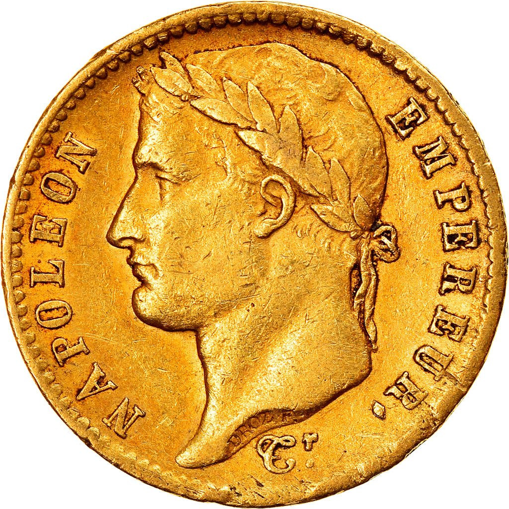 Moneda, Francia, Napoléon I, 20 Francs, 1811, Paris, MBC, Oro, KM:695.1